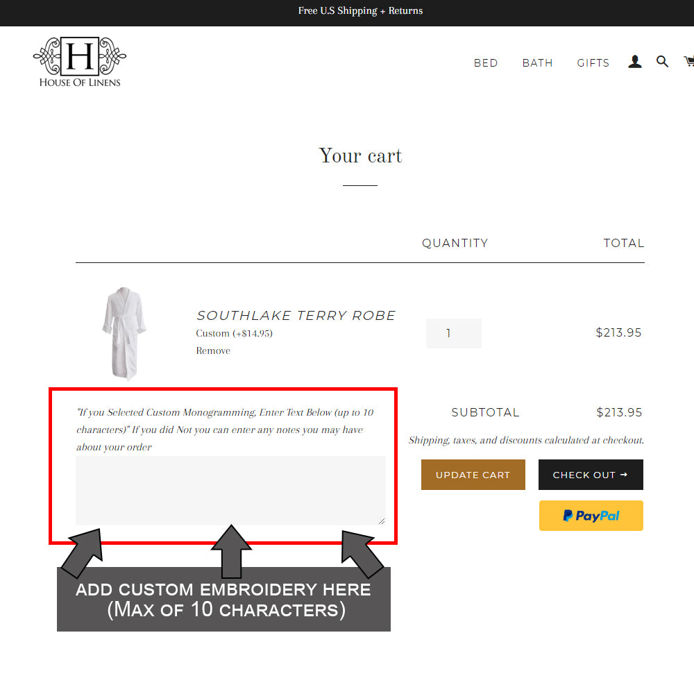 Southlake Terry Robe