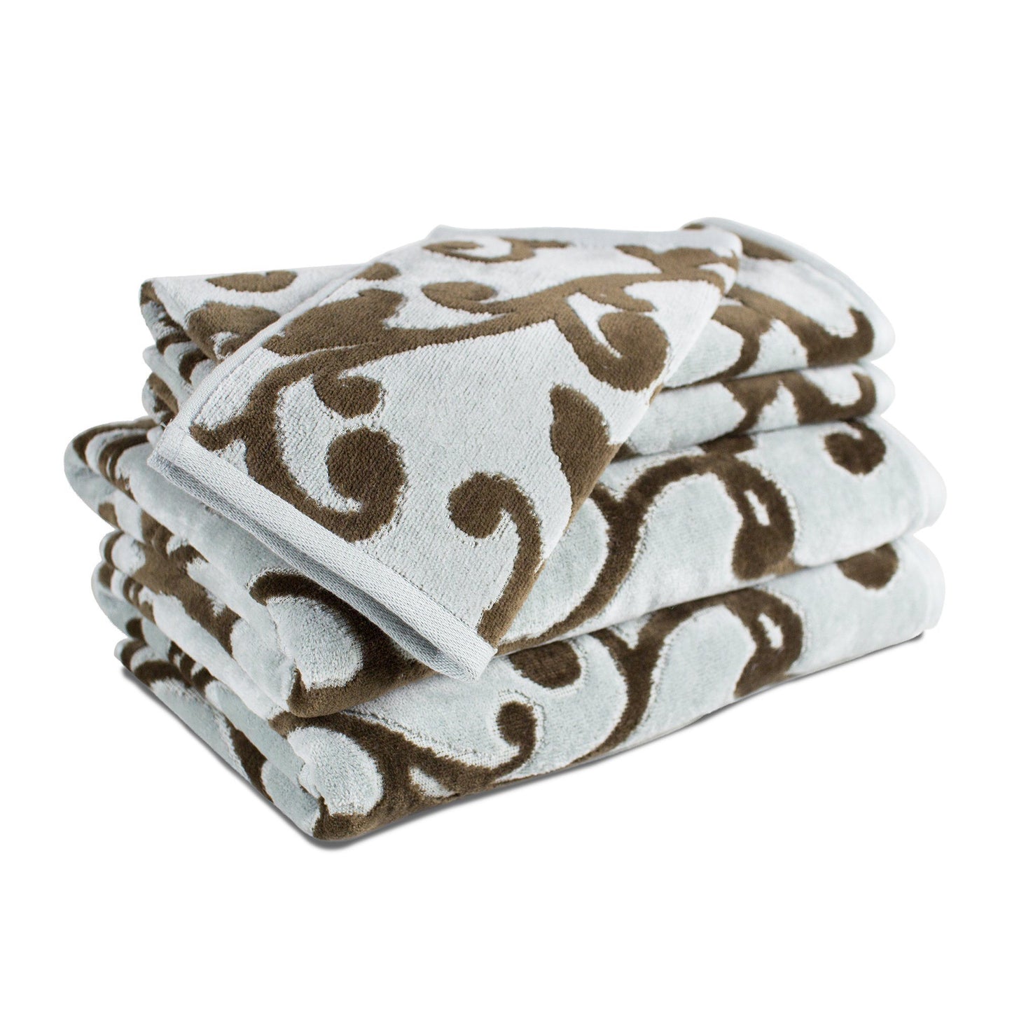 Provance Hotel Luxury Jacquard 5-Piece Towel Set